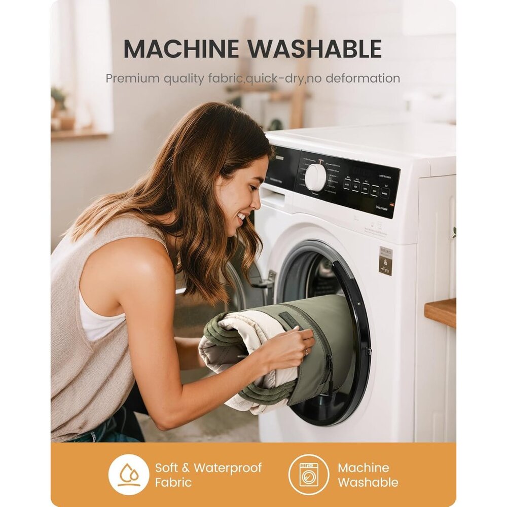 Functional Lightweight Duffle Bag With Machine Wa… - image 6